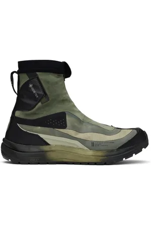 11 BY BORIS BIDJAN SABERI Khaki Salomon Edition Bamba 2 High GTX V2 Sneakers