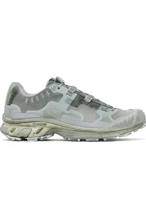 11 BY BORIS BIDJAN SABERI Green Salomon Edition Bamba 5 Sneakers