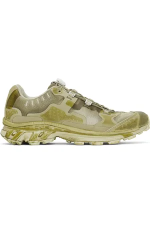 11 BY BORIS BIDJAN SABERI Khaki Salomon Edition Bamba 5 Sneakers