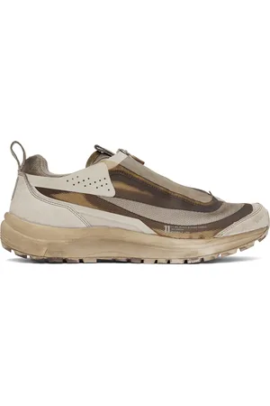 11 BY BORIS BIDJAN SABERI Brown Salomon Edition Bamba 2 Low V2 Sneakers