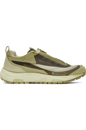 11 BY BORIS BIDJAN SABERI Khaki Salomon Edition Bamba 2 Low V2 Sneakers