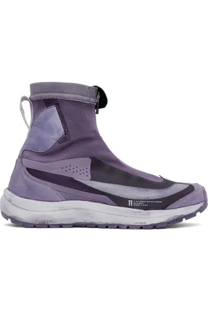 11 BY BORIS BIDJAN SABERI Purple Salomon Edition Bamba 2 High V2 Sneakers
