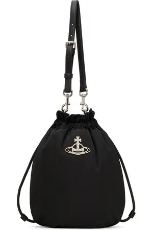 Vivienne Westwood Black Drawstring Pouch Set Bag
