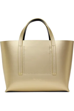 Rick Owens Gold Hollywood Mini Shopper Tote
