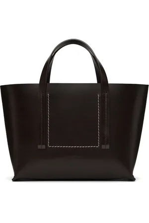 Rick Owens Brown Hollywood Mini Shopper Tote