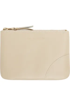 Comme des Garçons Beige Classic Group Wallet