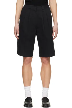 Nothing Written Relaxed Cotton Bermuda Shorts