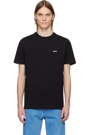 HUGO BOSS Black Contrast Logo T-shirt