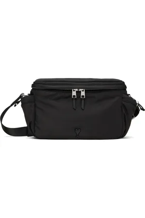 Ami Black Ami de Coeur Messenger Bag
