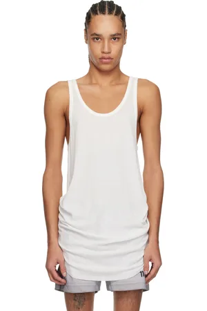 11 BY BORIS BIDJAN SABERI Off-White T1B Tank Top