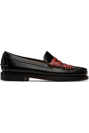 Random Identities Black & Sebago Edition Double Penny Dan Loafers