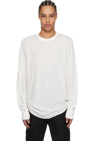 11 BY BORIS BIDJAN SABERI White LS1C T-shirt