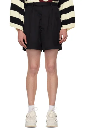 RAF SIMONS Pleated Shorts