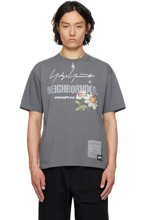 YOHJI YAMAMOTO Gray NEIGHBORHOOD Edition SS-1 T-shirt