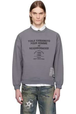 YOHJI YAMAMOTO Gray NEIGHBORHOOD Edition LS Sweatshirt