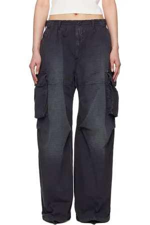 Alexander Wang Black Pre-Styled Ripstop Cargo Pants