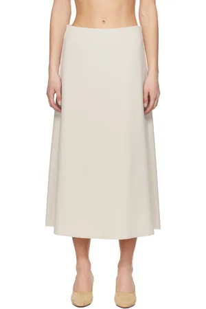 Birrot Beige Lay2 A Midi Skirt