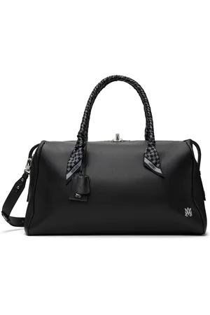 AMIRI Pebbled Leather Weekender Duffle Bag