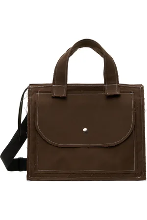 Camiel Fortgens Brown Envelope Shopper Bag