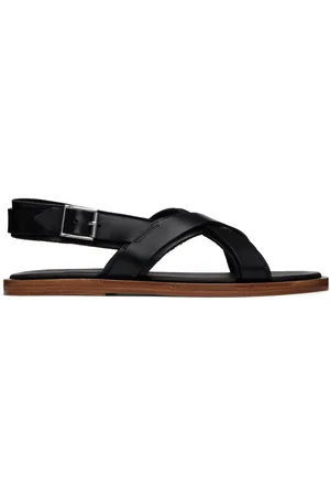 A.P.C. Black Lou Sandals