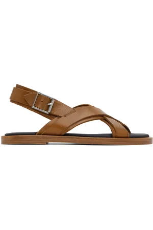 A.P.C. Brown Lou Sandals