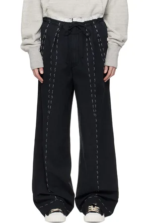 Maison Margiela Black Work-In-Progress Trousers