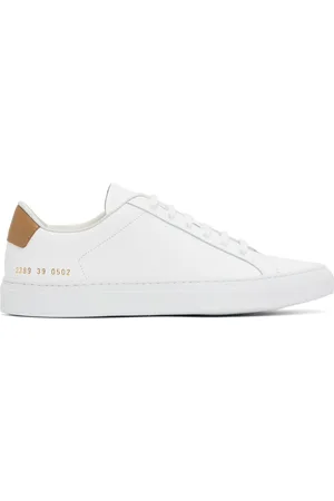 COMMON PROJECTS White Retro Classic Sneakers