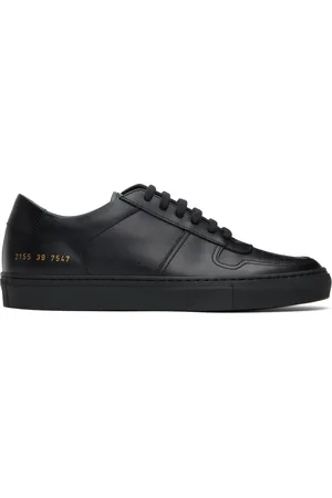COMMON PROJECTS Black BBall Low Sneakers