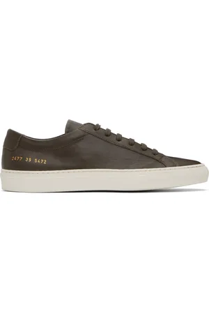 COMMON PROJECTS Gray Summer Achilles Sneakers