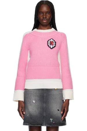 Marc Jacobs Off-White & Pink Trompe L