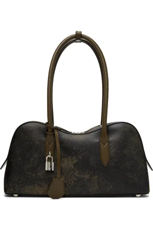 Stella McCartney Khaki & Black Medium Muddy Bag