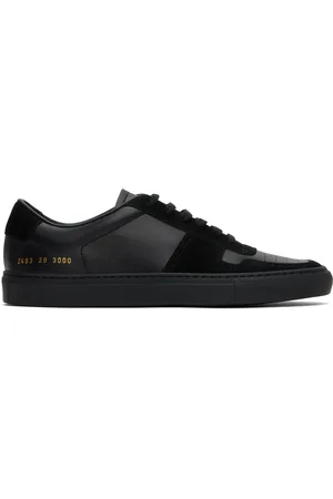 COMMON PROJECTS Black BBall Duo Sneakers