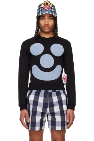 WALTER VAN BEIRENDONCK Black Smile Sweatshirt