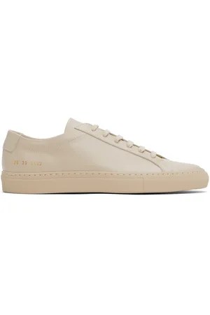 COMMON PROJECTS Beige Original Achilles Low Sneakers