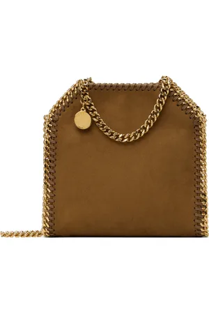 Stella McCartney Brown Falabella Tiny Bag