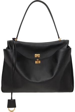 Balenciaga Black Rodeo Large Bag