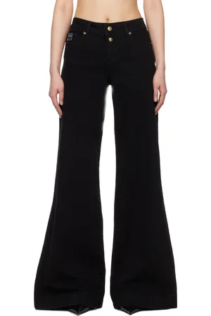 VERSACE Black Flared Jeans