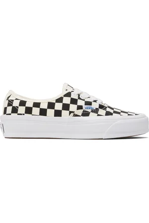 Vans Off-White & Black LX Authentic Reissue 44 Sneakers
