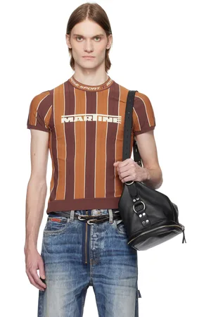 MARTINE ROSE Logo Tight T-shirt