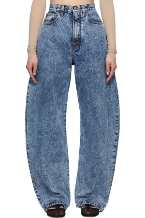 Alaïa Blue Round Jeans