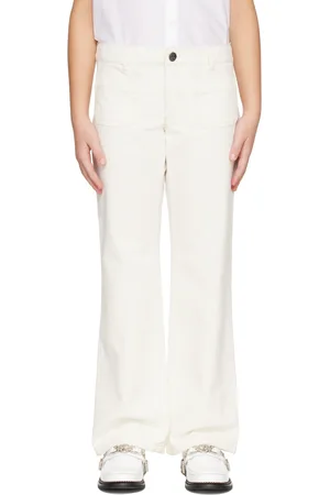BONPOINT Kids White Junon Jeans