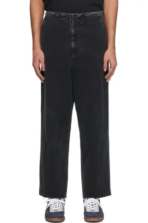 Maison Margiela Black Faded Jeans