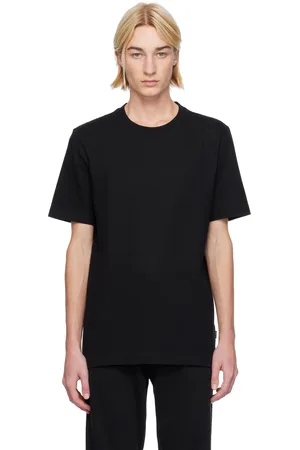 HUGO BOSS Black Jacquard T-shirt