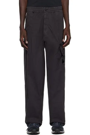 C.P. Company Black Microreps Boxy Lens Cargo Pants