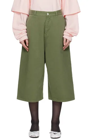 Abra Khaki Maxi Shorts