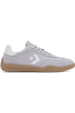 Converse Gray Run Star Trainer Low Top Sneakers