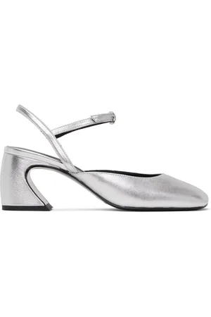 3.1 Phillip Lim Silver ID Mary Jane Heels