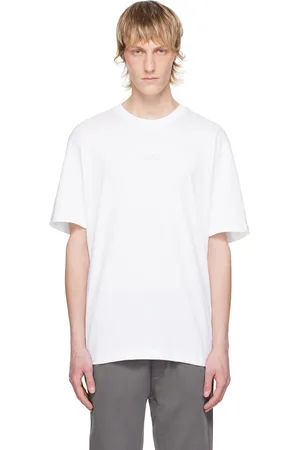 HUGO BOSS White Bonded T-Shirt
