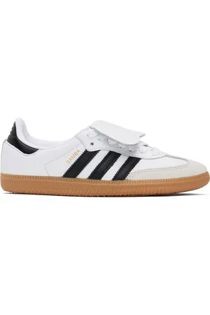adidas White & Black Samba Sneakers