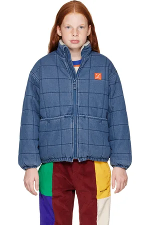 Bobo Choses Kids B.C Vintage Quilted Denim Jacket